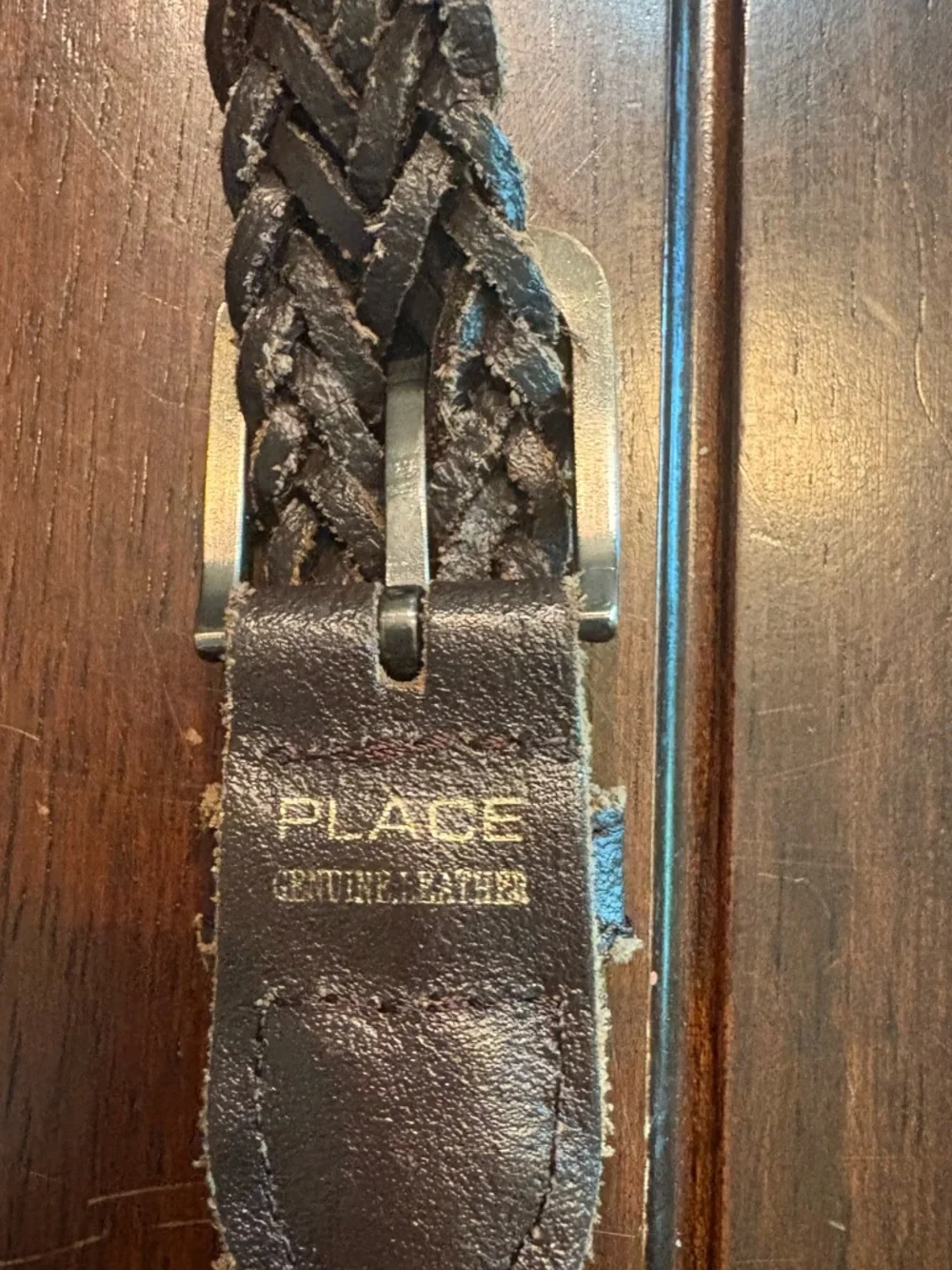 Set of 2 Kids Brown Genuine Leather Belts (Gap & Children’s Place)